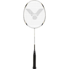 Victor Children's Badminton Racket G 7500 JR (76g/balanced/stiff) white - strung -